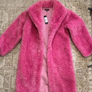 Lulus Pink Faux Fur Jacket